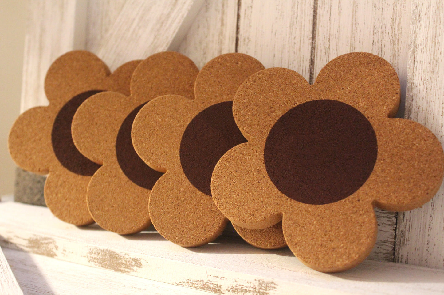 Cork Flower Coaster