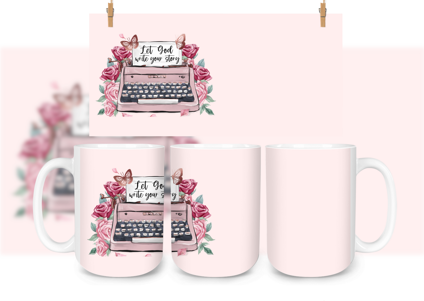 Let God Write Your Story Mug