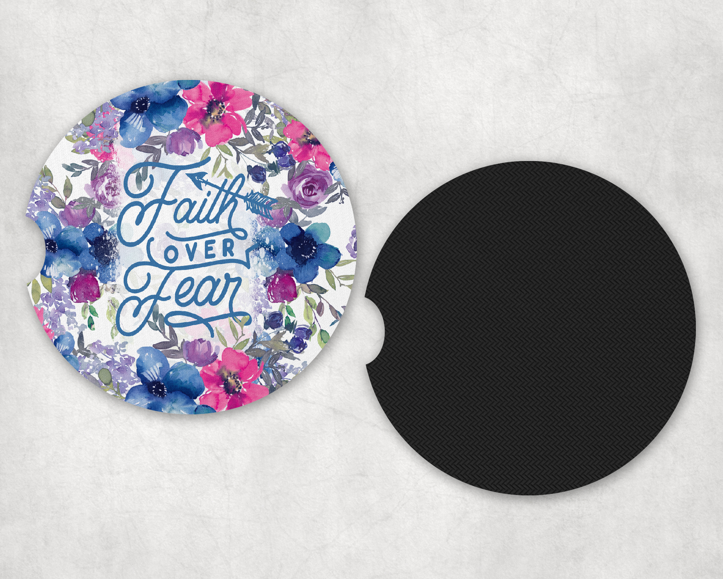 Faith Over Fear Coasters