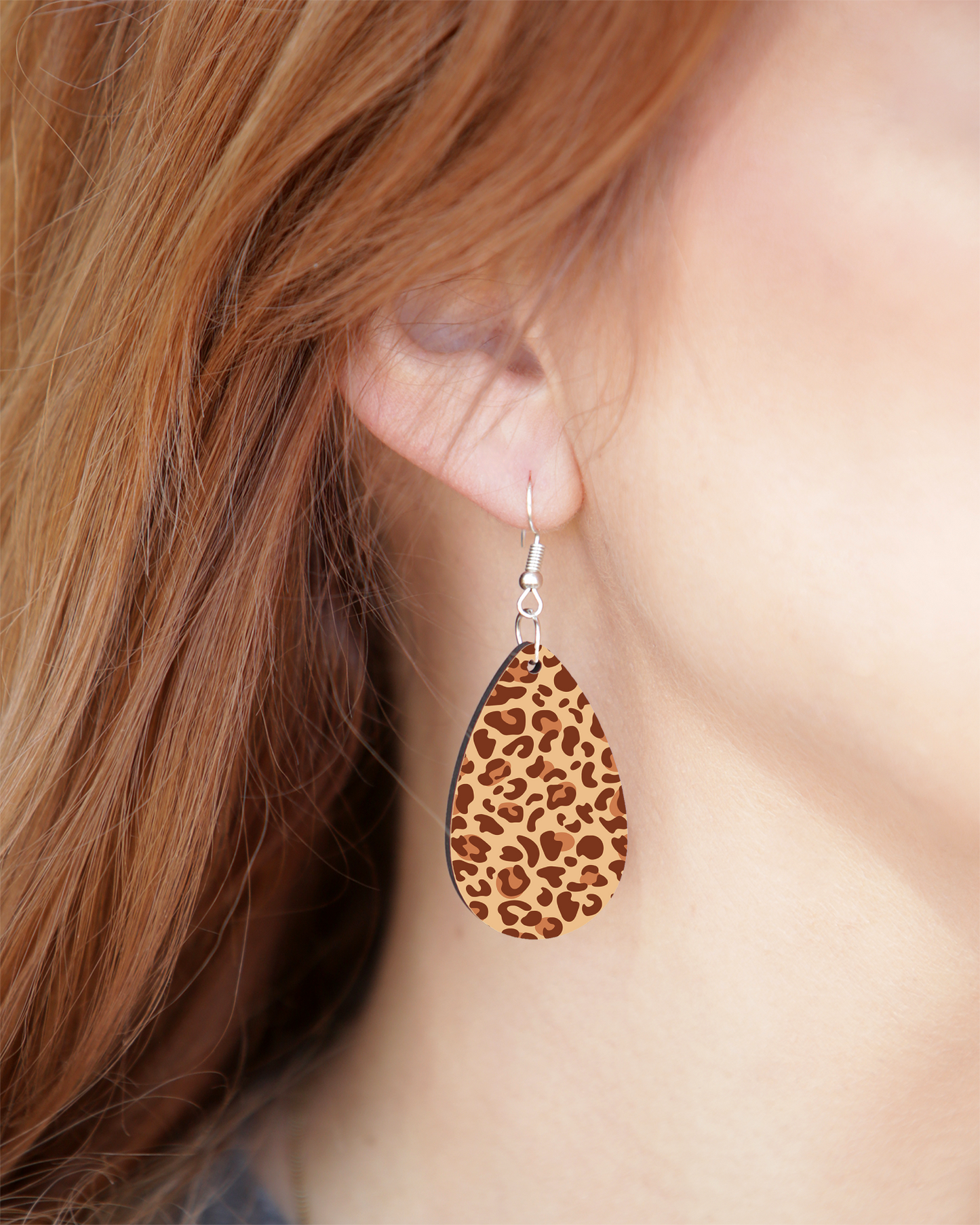 Fall Cheetah Earrings