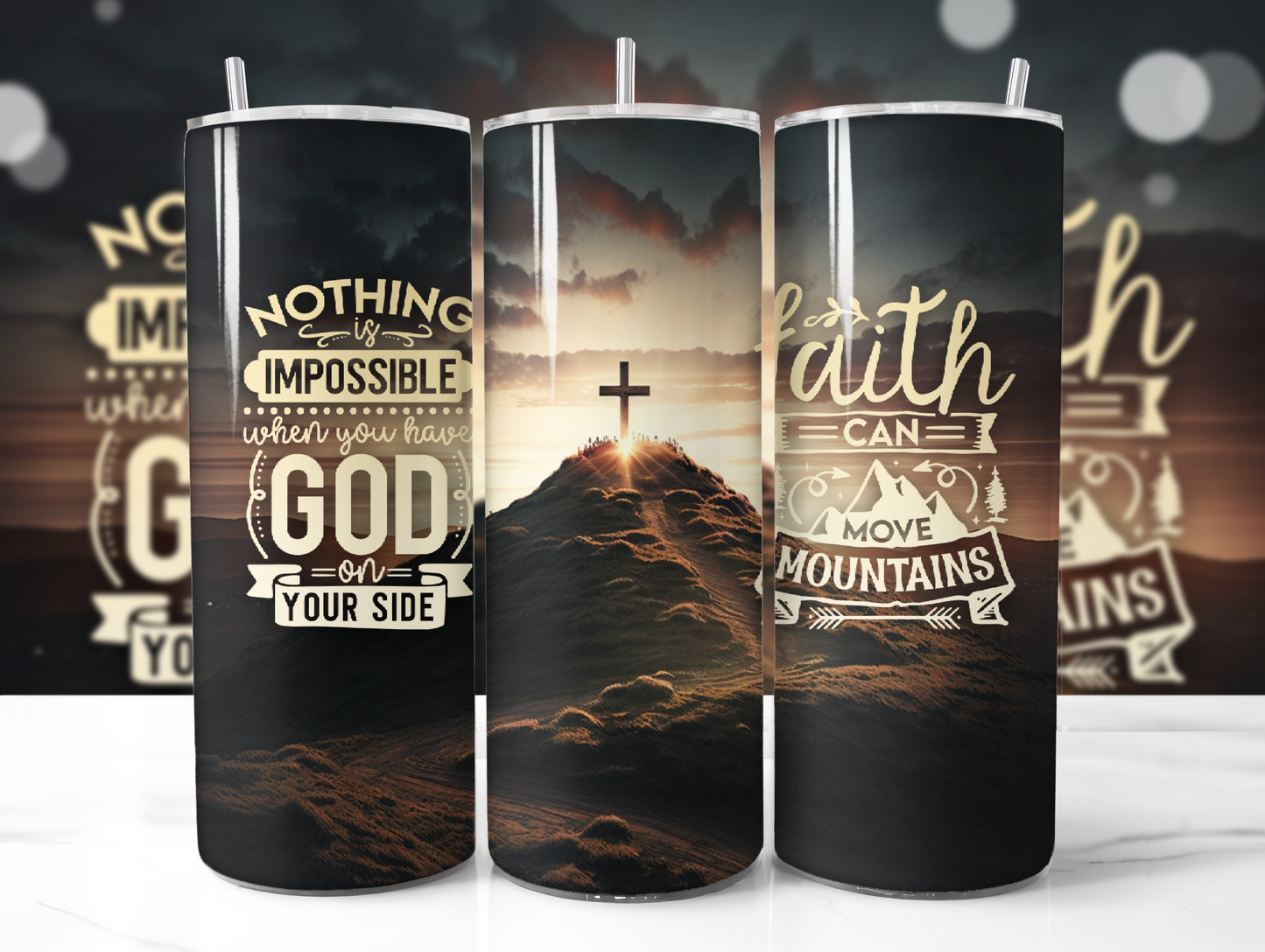 Nothing Is Impossible With God Tumbler