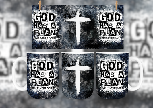 God Has A Plan Mug