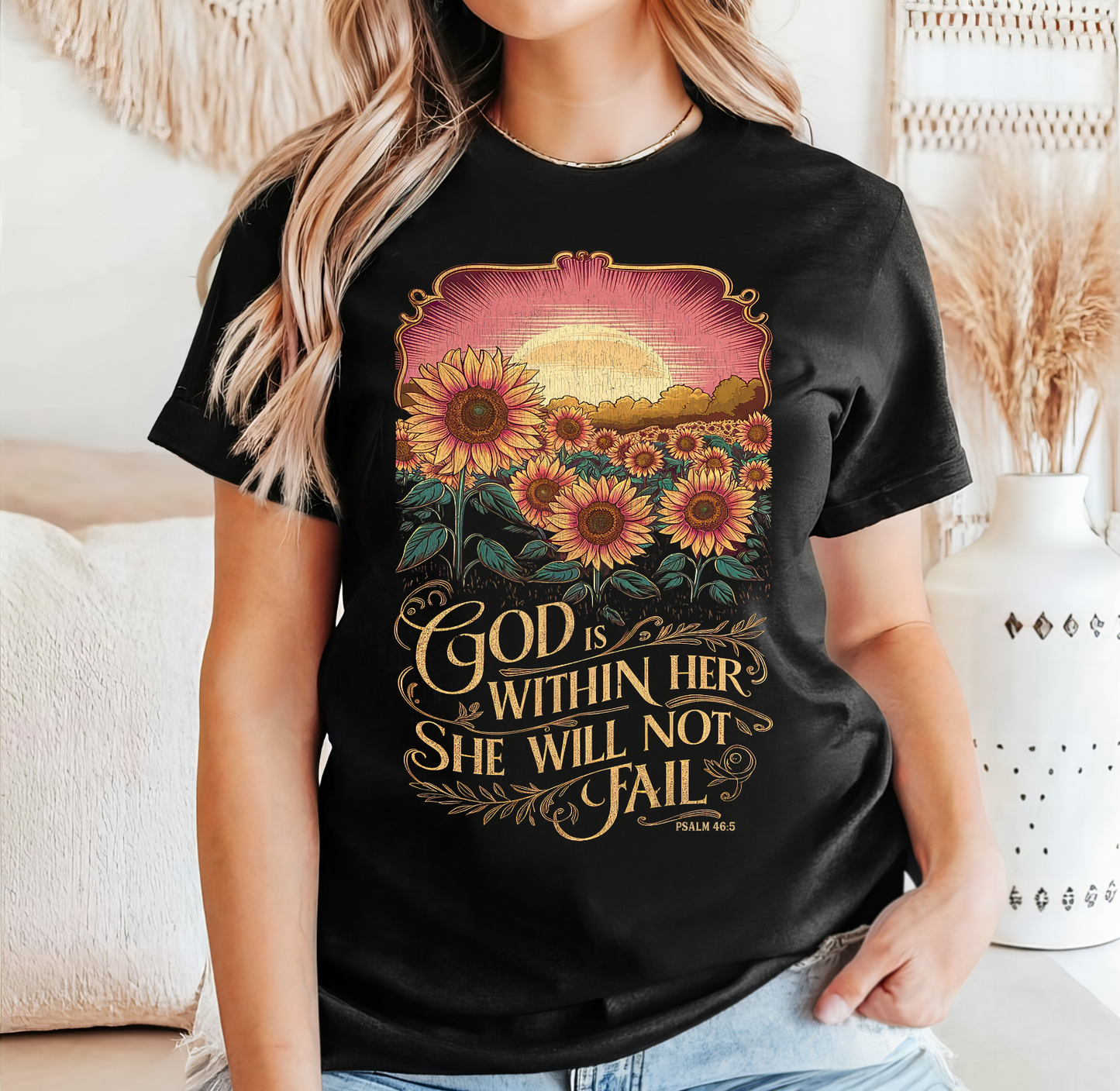 God Is Within Her Shirt