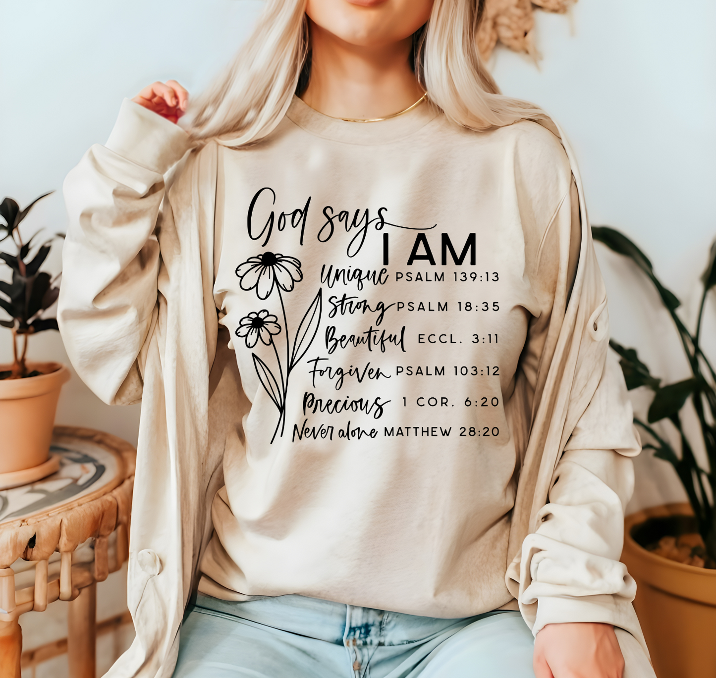 God Says I am Shirt