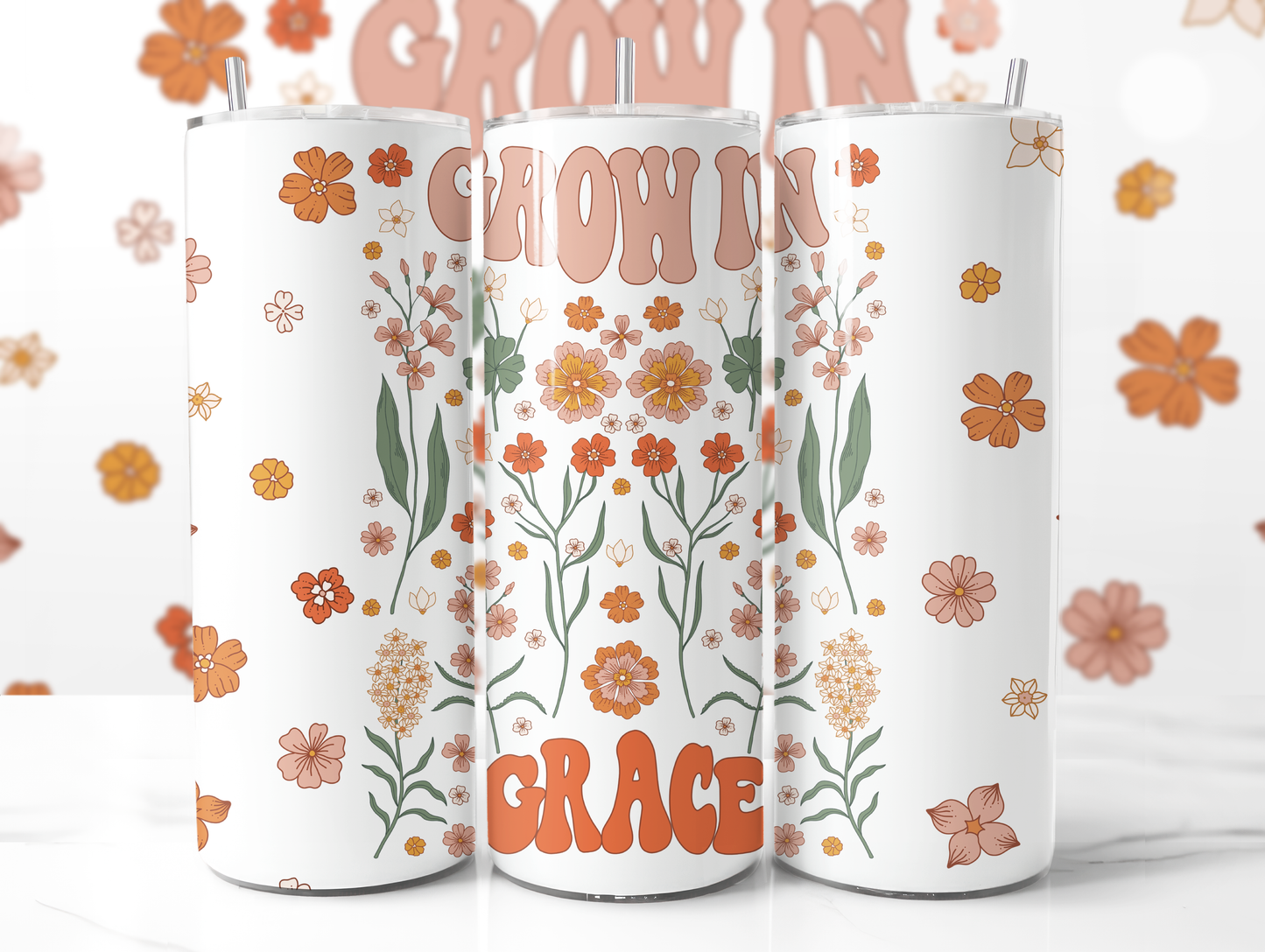 Grow In Grace Tumbler