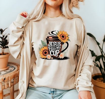 Jesus Fills My Cup Shirt