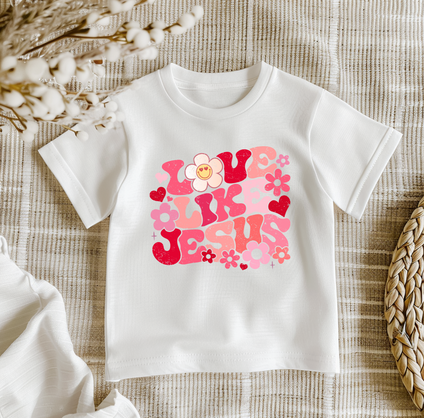 Love Like Jesus Boho Kids Shirt