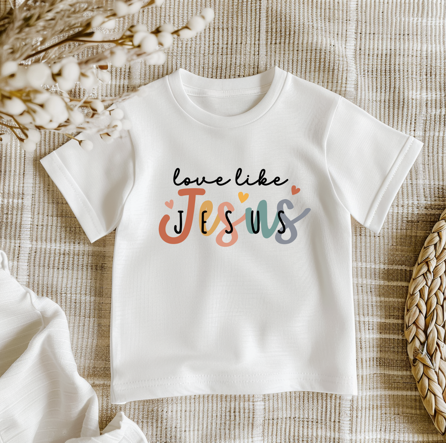 Love Like Jesus Kids Shirt