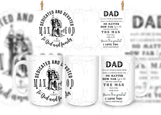 Dedicated Man of God Mug