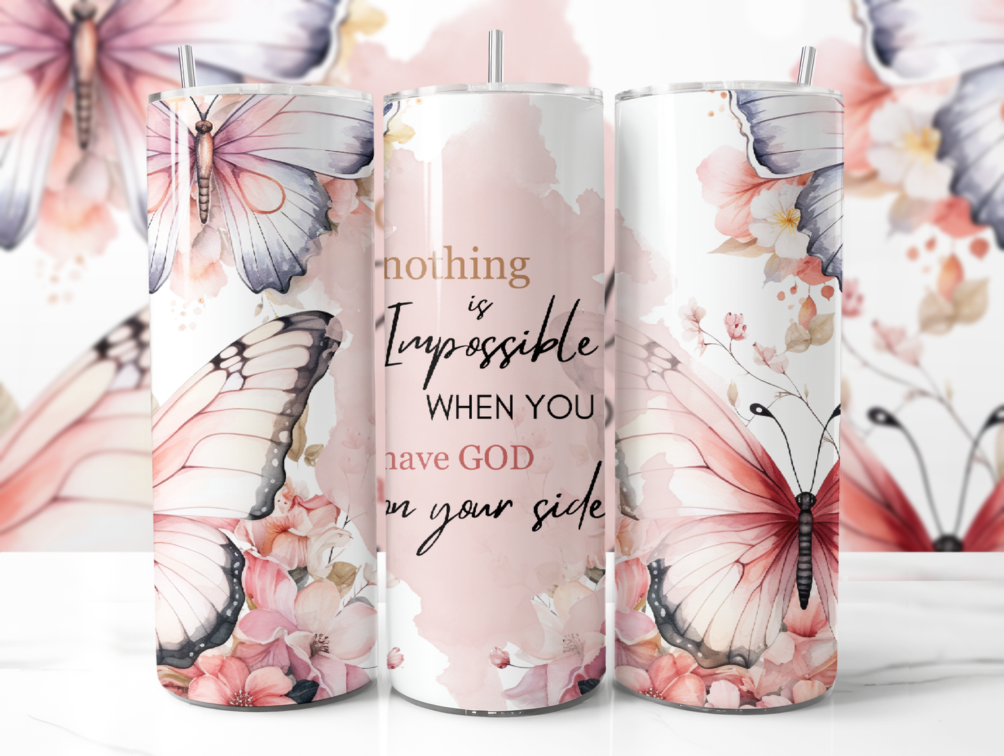 Nothing Is Impossible Tumbler