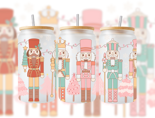 Nutcracker Glass Cup