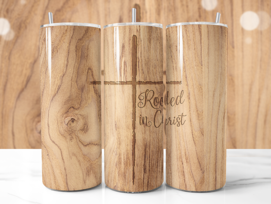 Rooted In Christ Tumbler